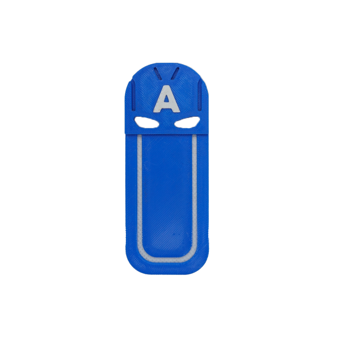 3D-Printed Superhero Bookmarks (Combo of 4)– Marvel-Inspired Designs