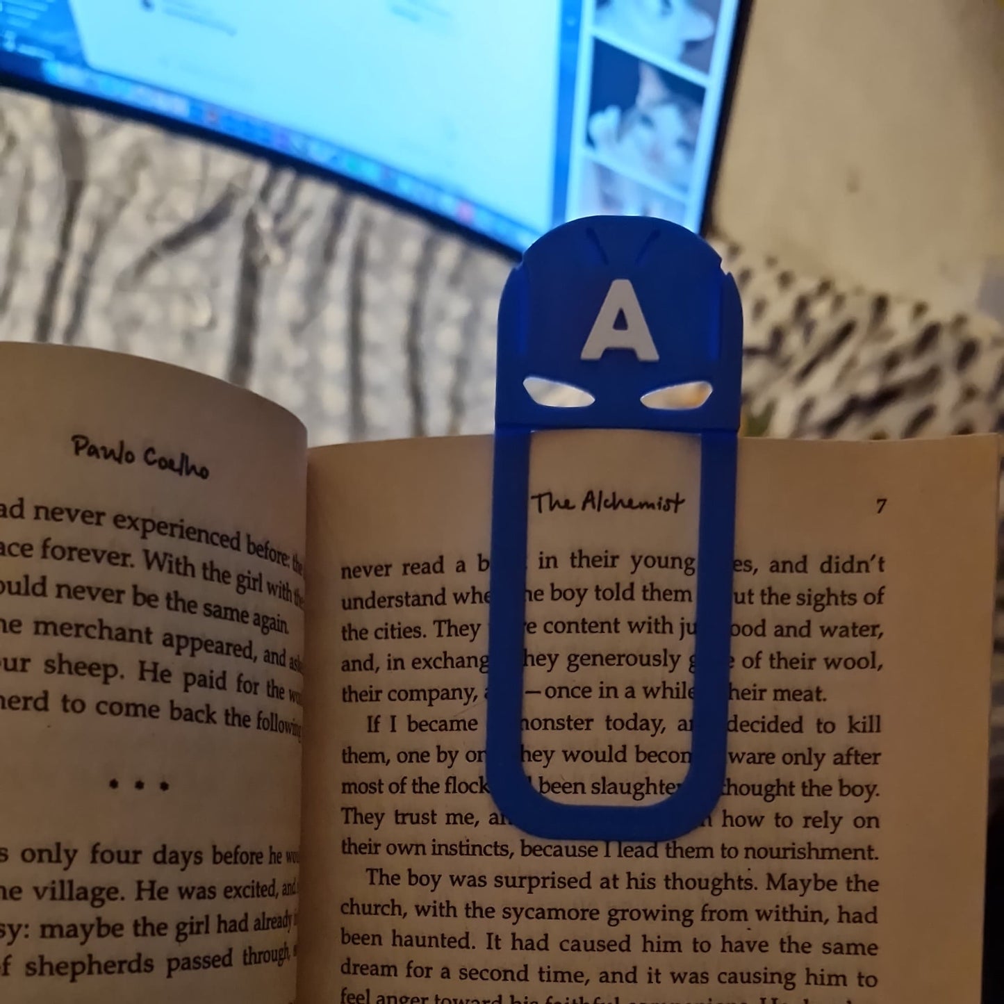 3D-Printed Superhero Bookmarks (Combo of 4)– Marvel-Inspired Designs