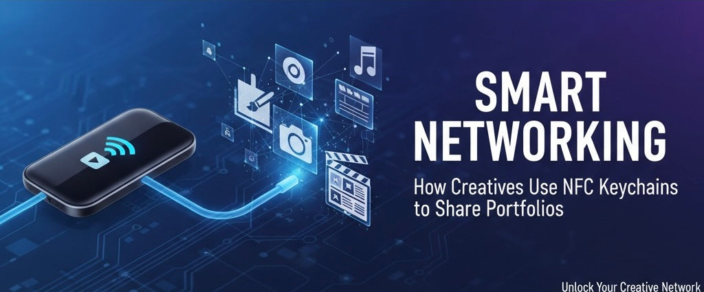 Smart Networking: How Creatives Use NFC Keychains to Share Portfolios