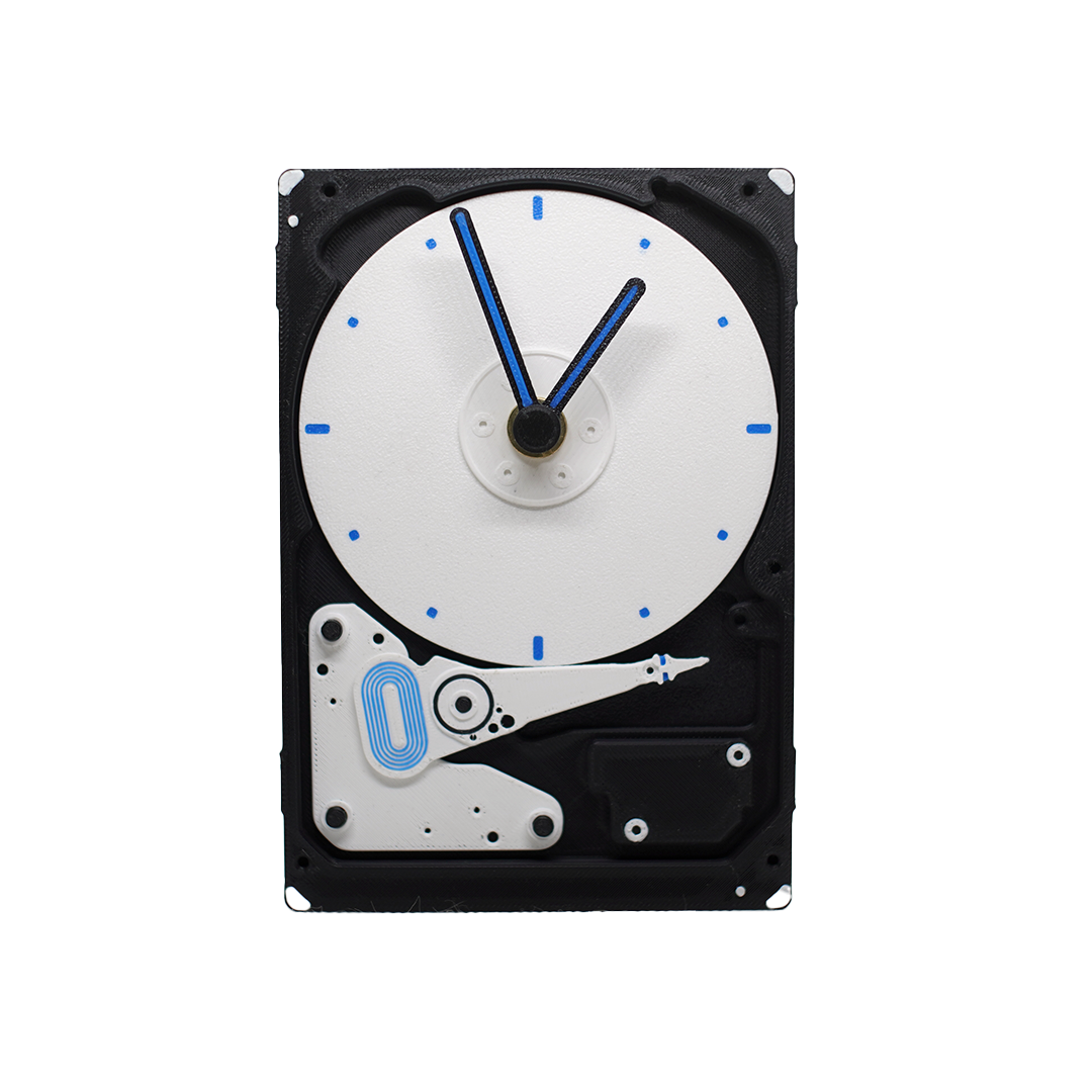 Hard Drive Clock – Upcycled Tech Art