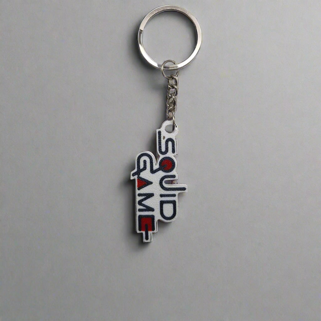 Squid Game Logo Keychain for Fans