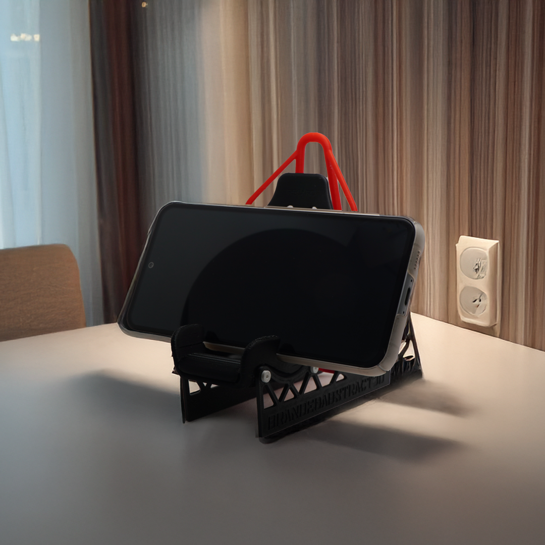 Racing Seat Inspired Phone Stand for Desk