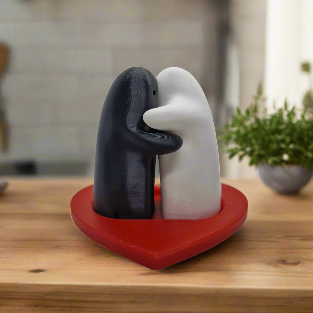 Hugging Ghost Salt and Pepper Kitchen Set