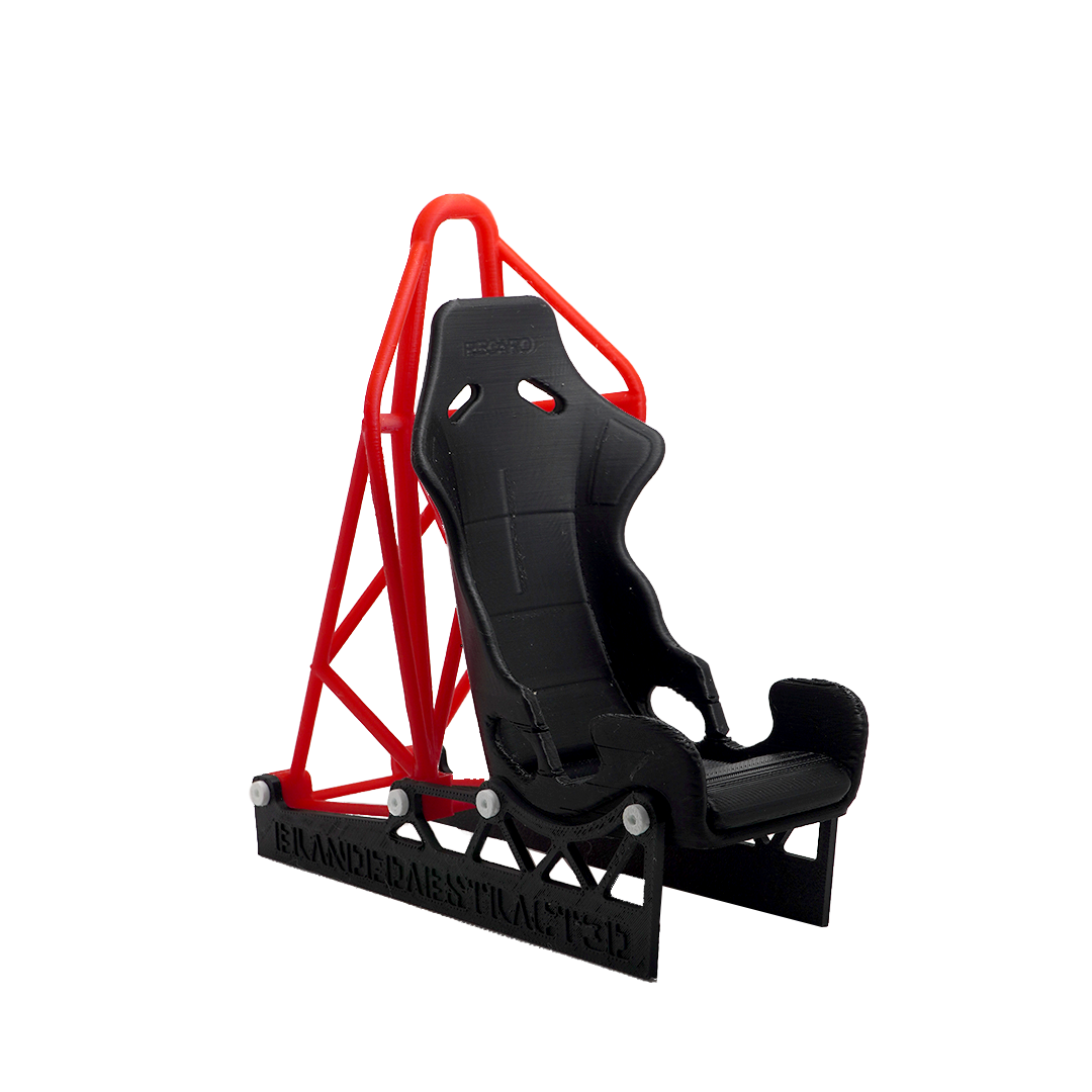 Racing Seat Inspired Phone Stand for Desk