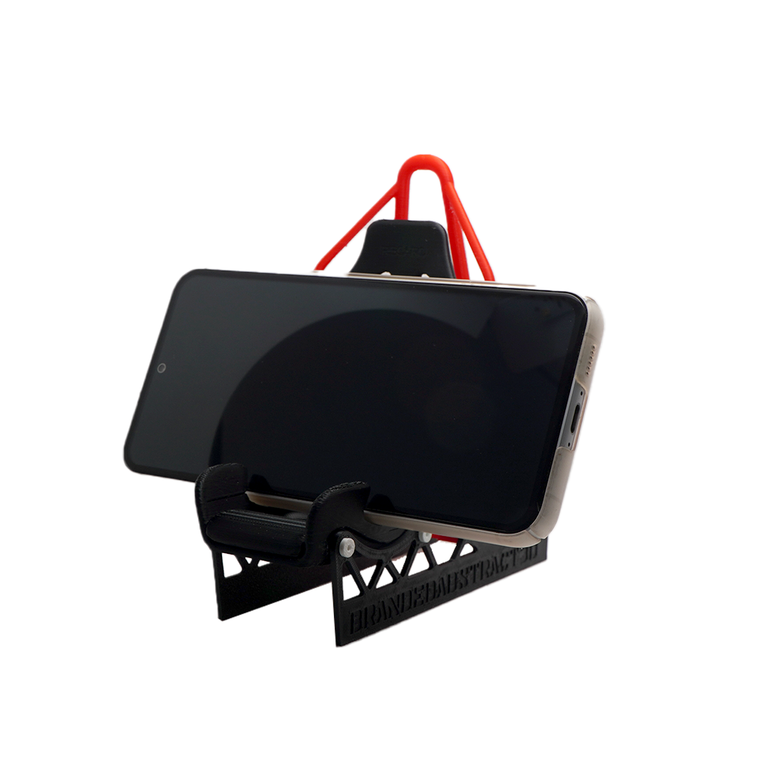 Racing Seat Inspired Phone Stand for Desk